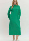Kelly Green Sweater Dress