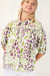 Leopard Print Button Down