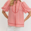 Gingham Princess Top