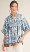 Rustic Bloom Top