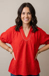 Rocking Red Top