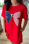 Coquette Patriot Dress