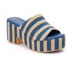 Terry Navy Stripe Shoes