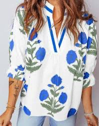 Royal Bloom Top
