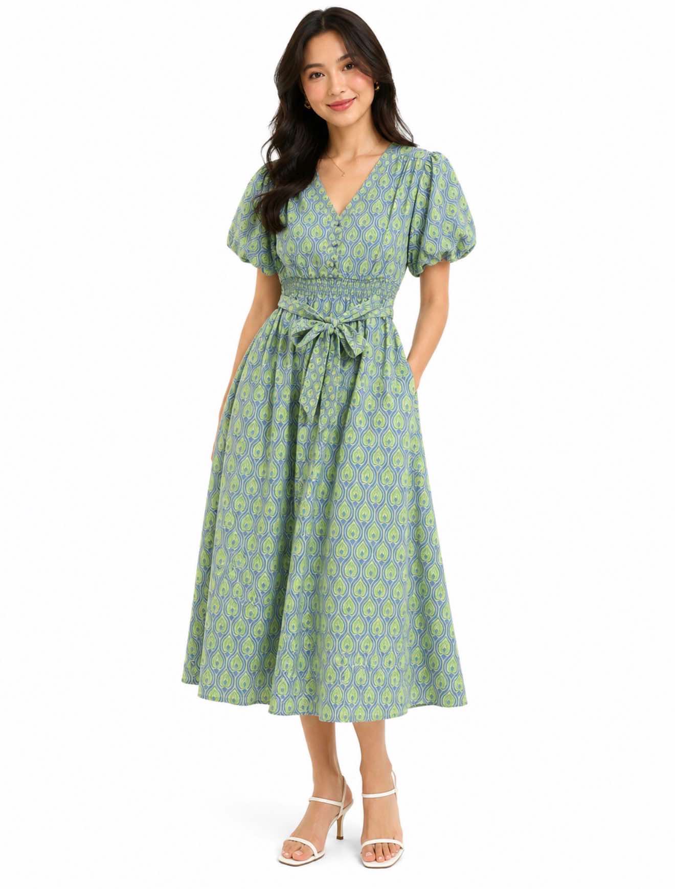 Lime Sky Dress