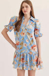 Floral Sky Dress