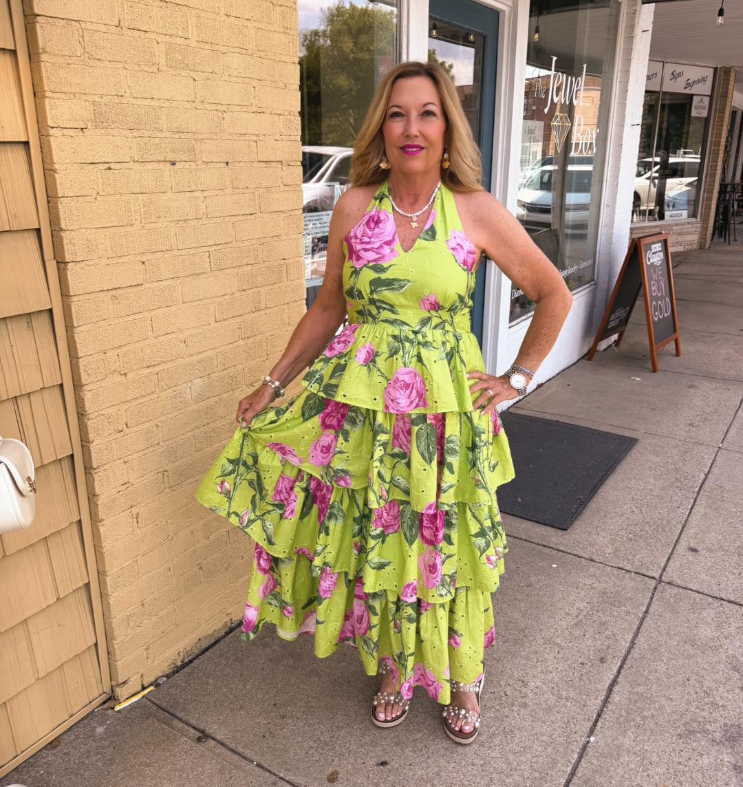Garden Party Ruffle Dress