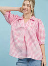 Gingham Cutie Top
