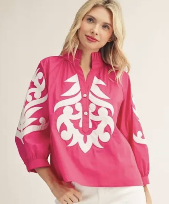 Pink Mirage Top