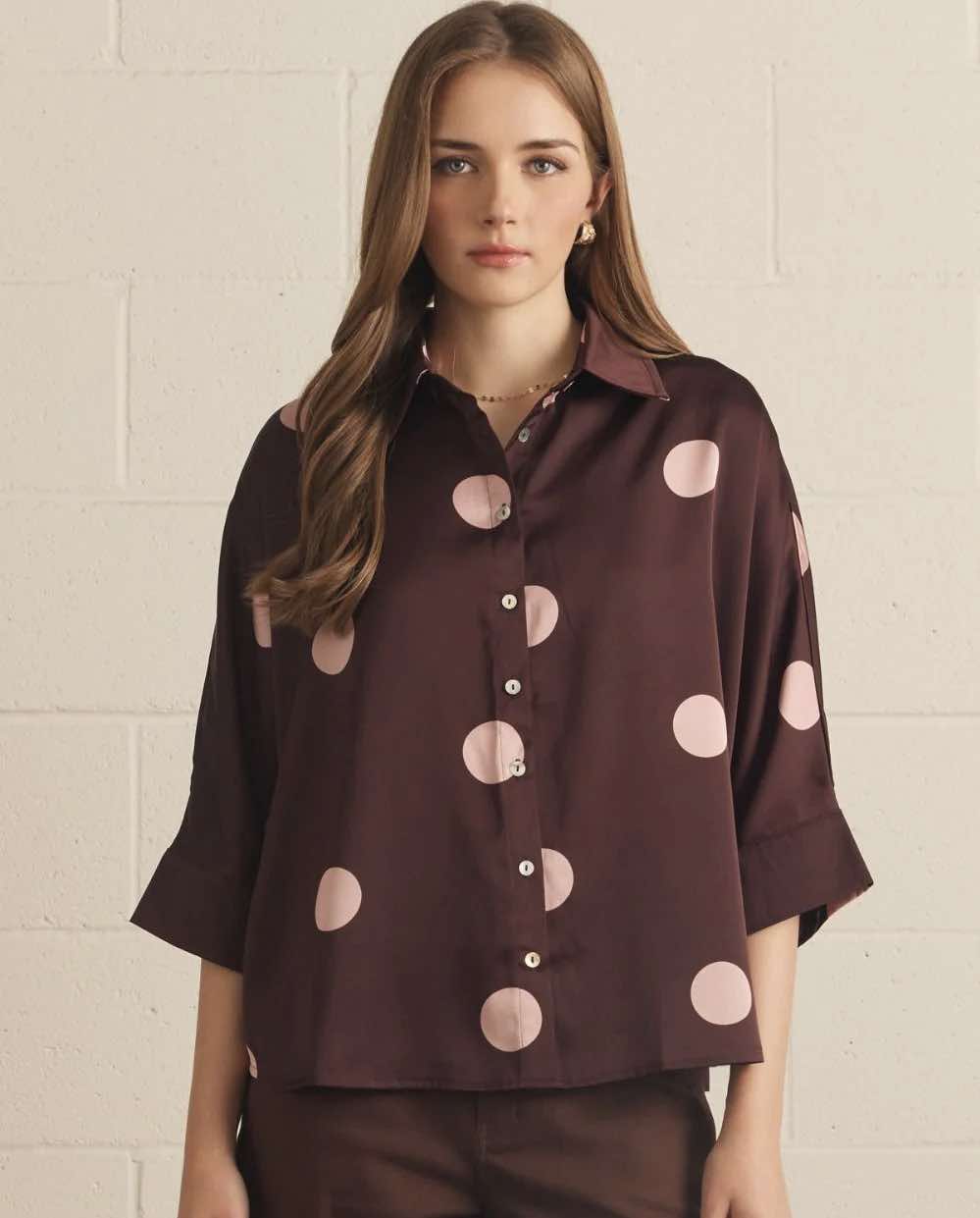 Red Velvet Dot top