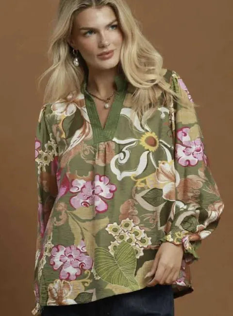 Green Fall Garden Top