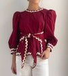 Crimson Bliss Top