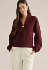 Classic Burgundy Sweater