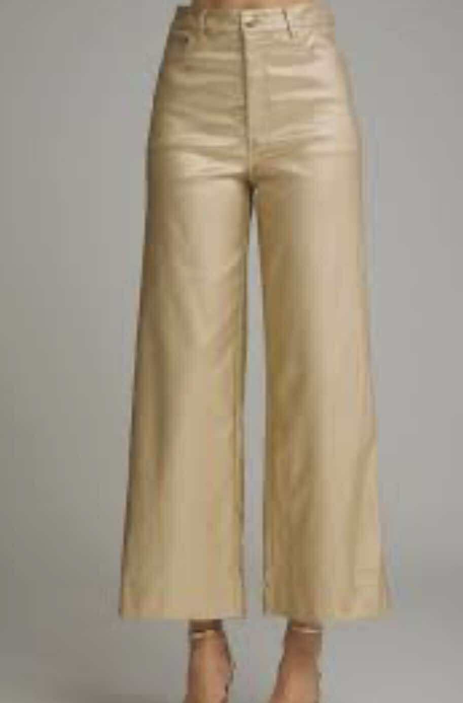 Gold Metallic Pants