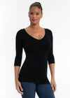 With Love Quarter Sleeve Top ONE SIZE