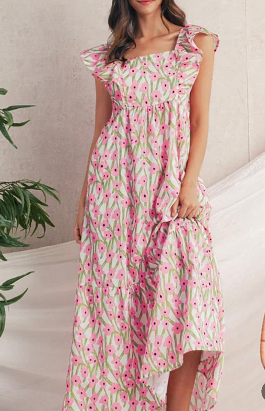 Pink Poppy Dress