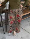 Ruth Ann Mocha Petals Pants