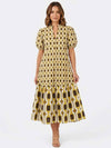 Golden Groovy Dress