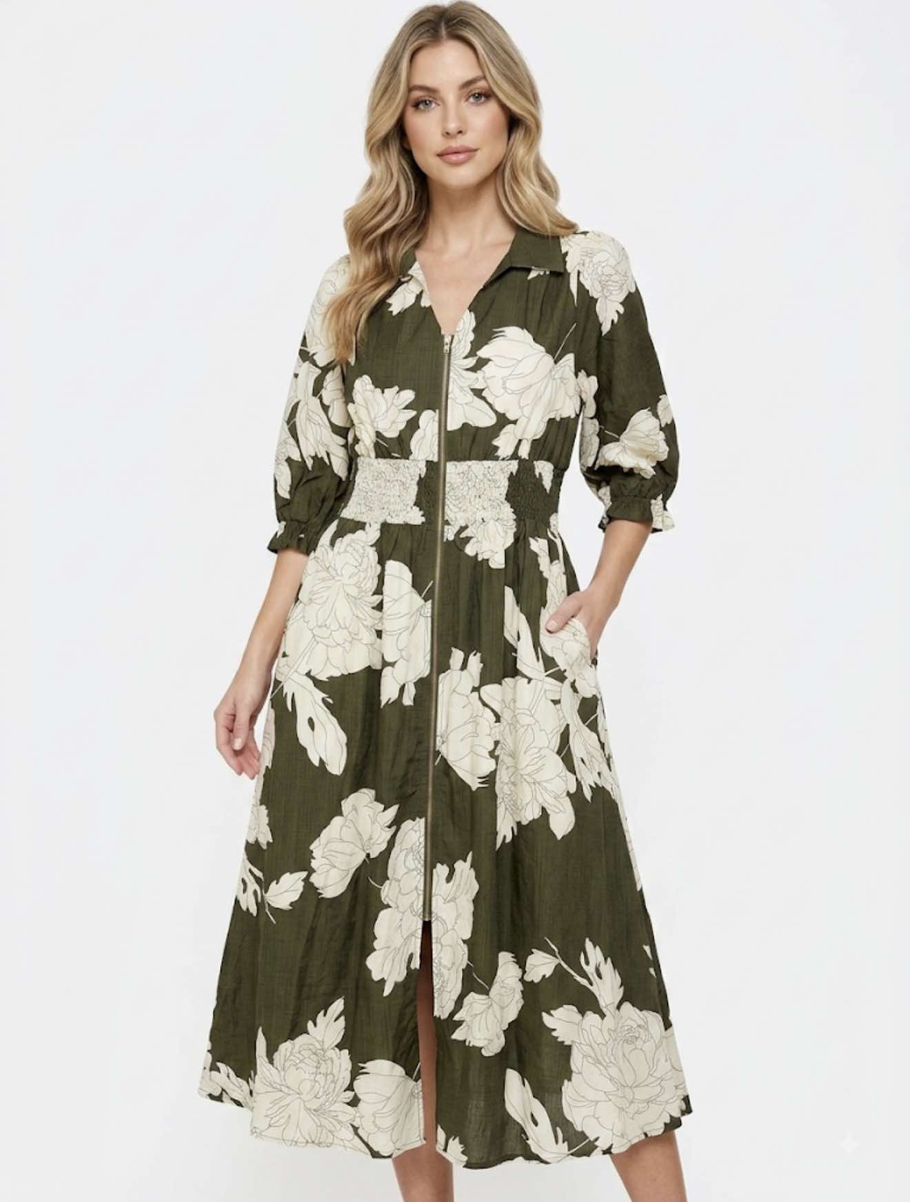 Forest Floral Dress