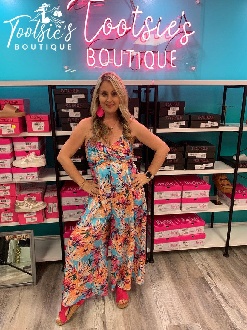 Cruisin’ Jumpsuit-Small-Tootsie's Boutique in Clayton