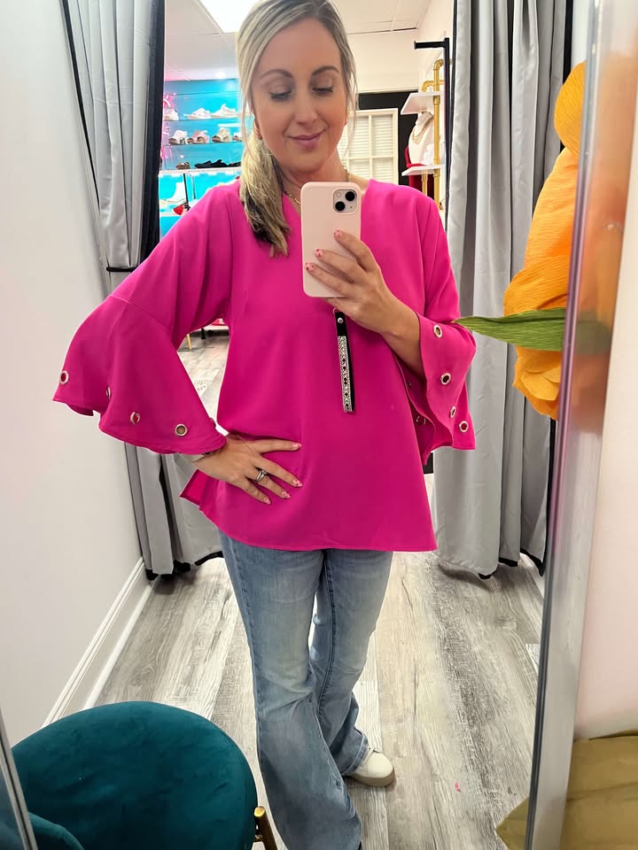 Hot Girl Pink Top