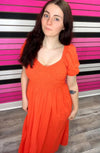 Tangerine Dreams Dress