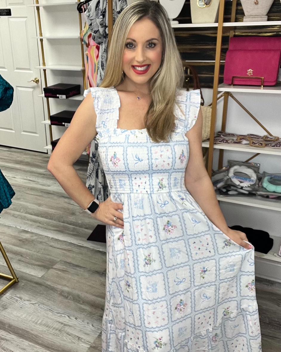 Vestido de Bella Azul