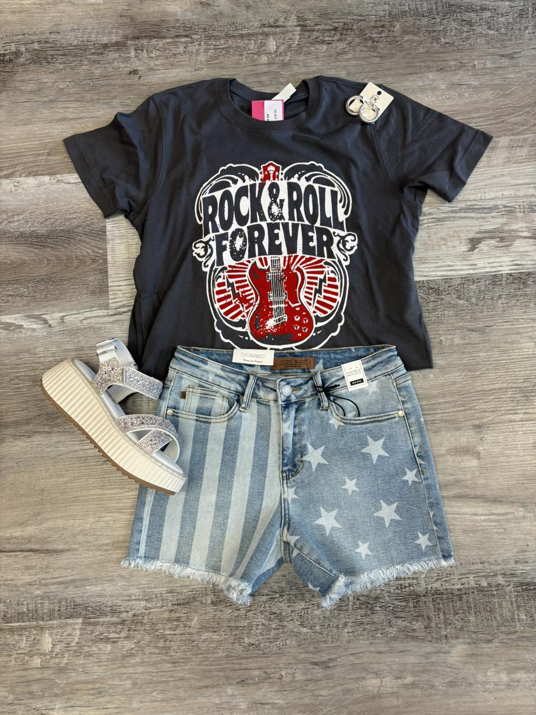 Camiseta Charcoal Rock