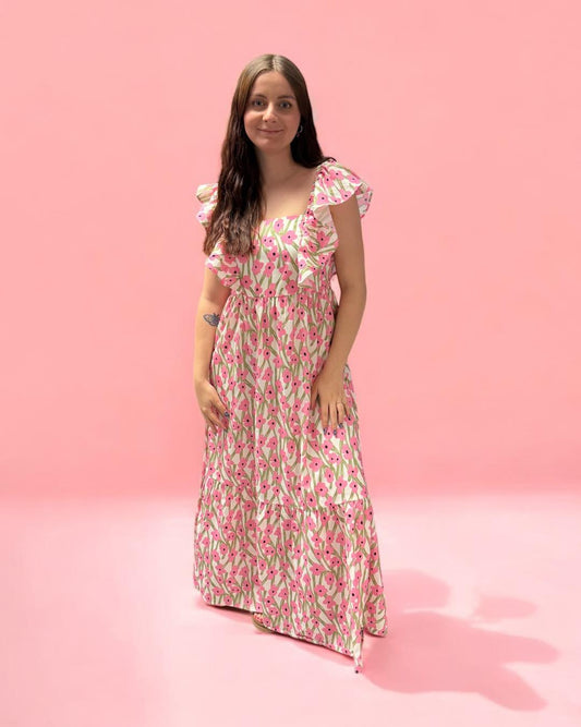 Pink Poppy Dress
