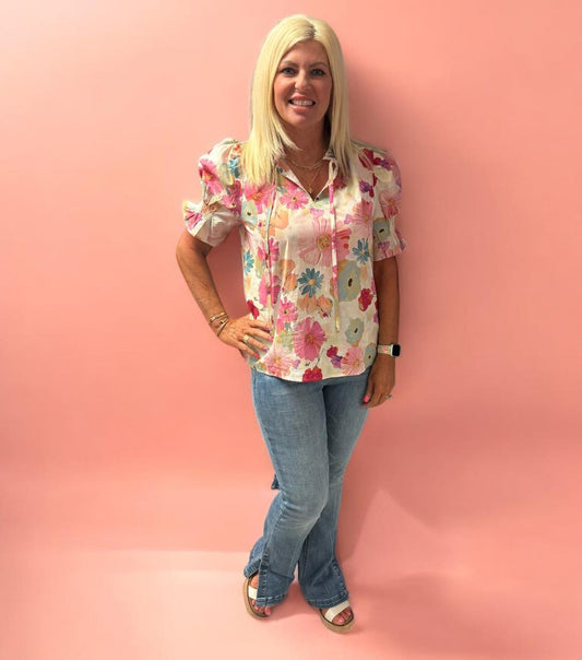 Dancing Daisies Top