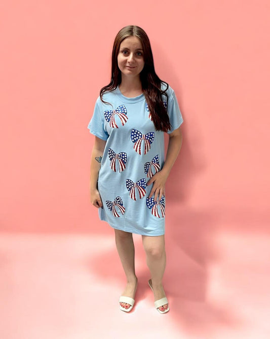 Anna USA Bow Dress