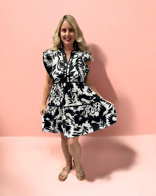 Midnight Bloom Dress