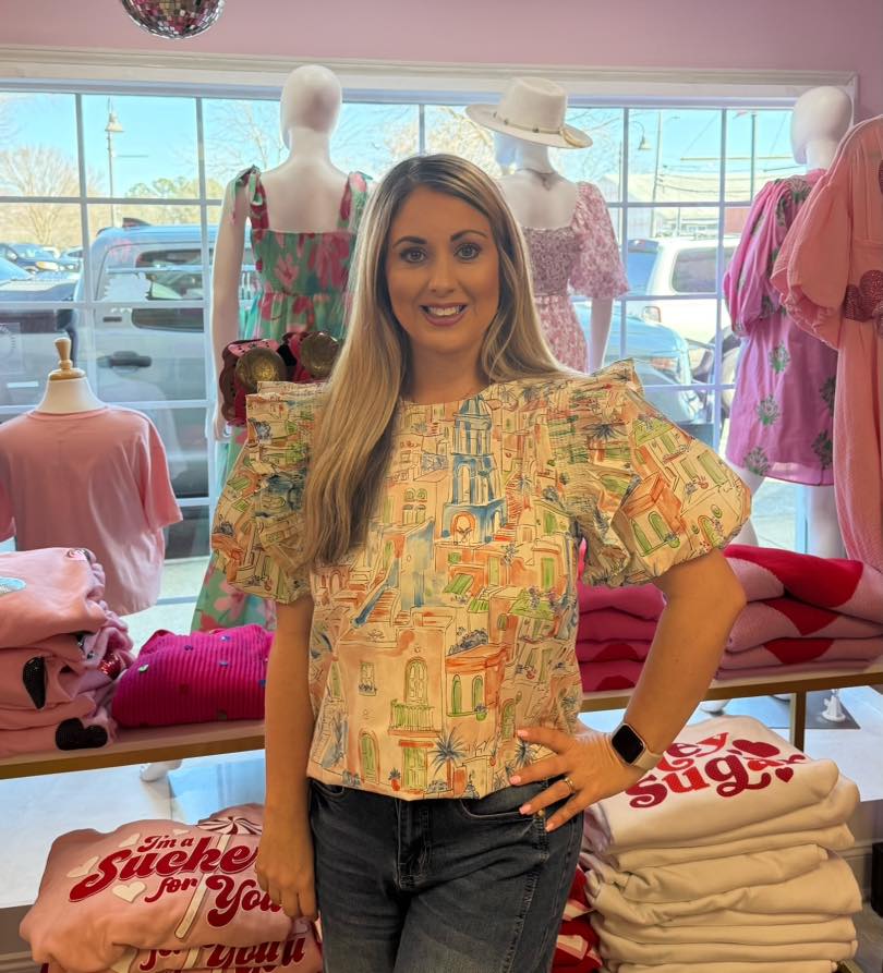 Santorini Stroll Top