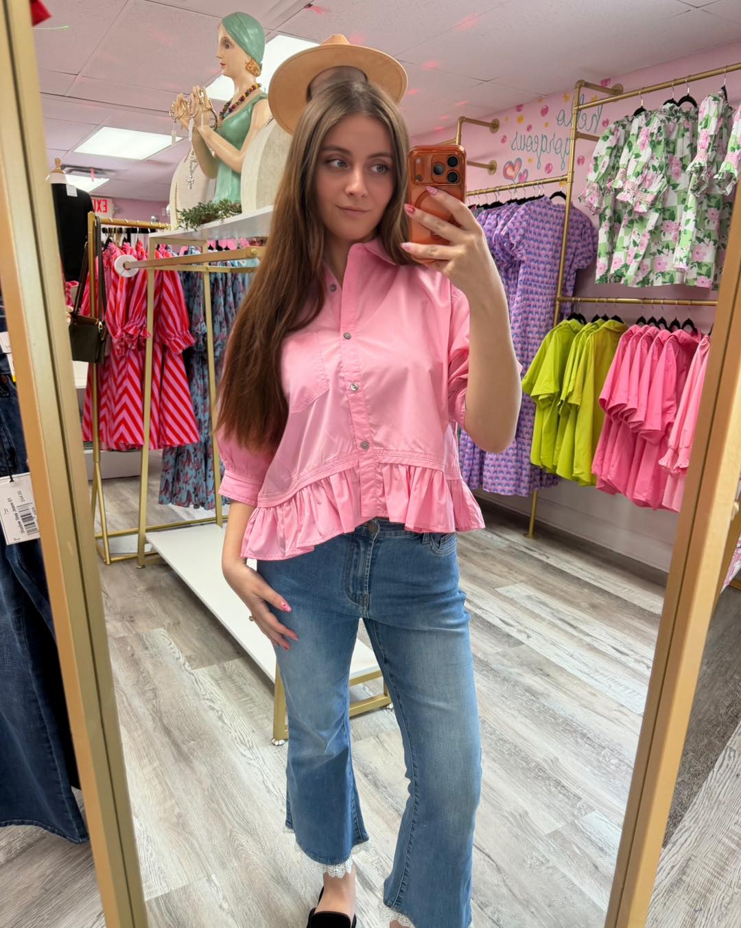 Tickled Pink Top