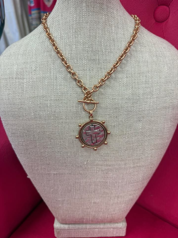Gold Cross Necklace