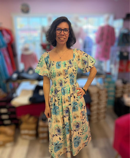 Ocean Bloom Dress
