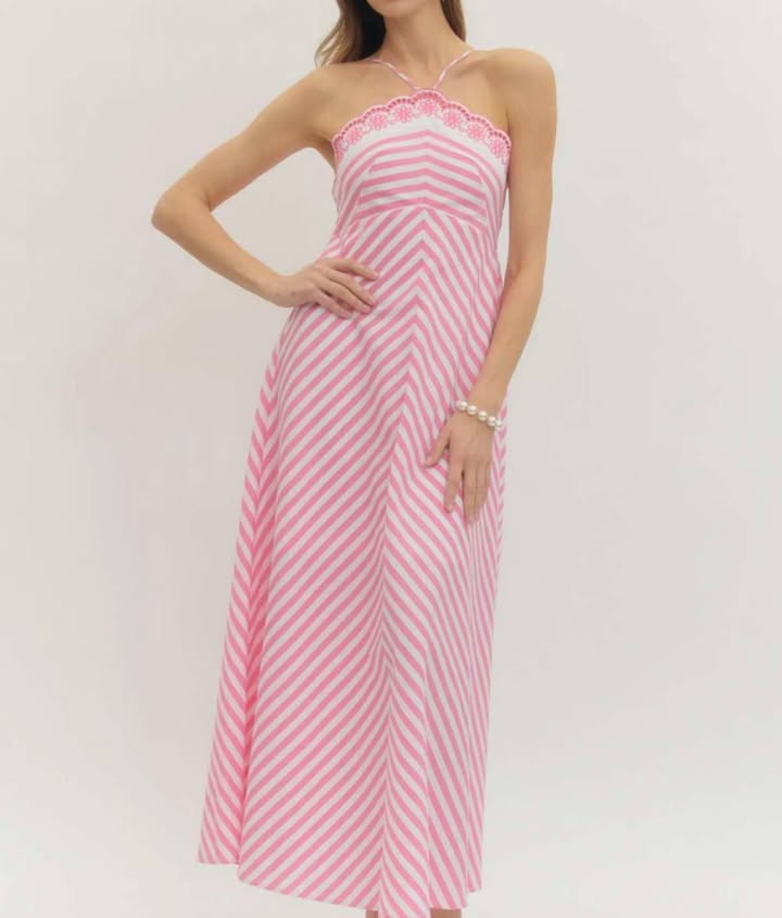 Pink Daisy Dress