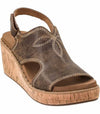 Cognac Darlin Wedge