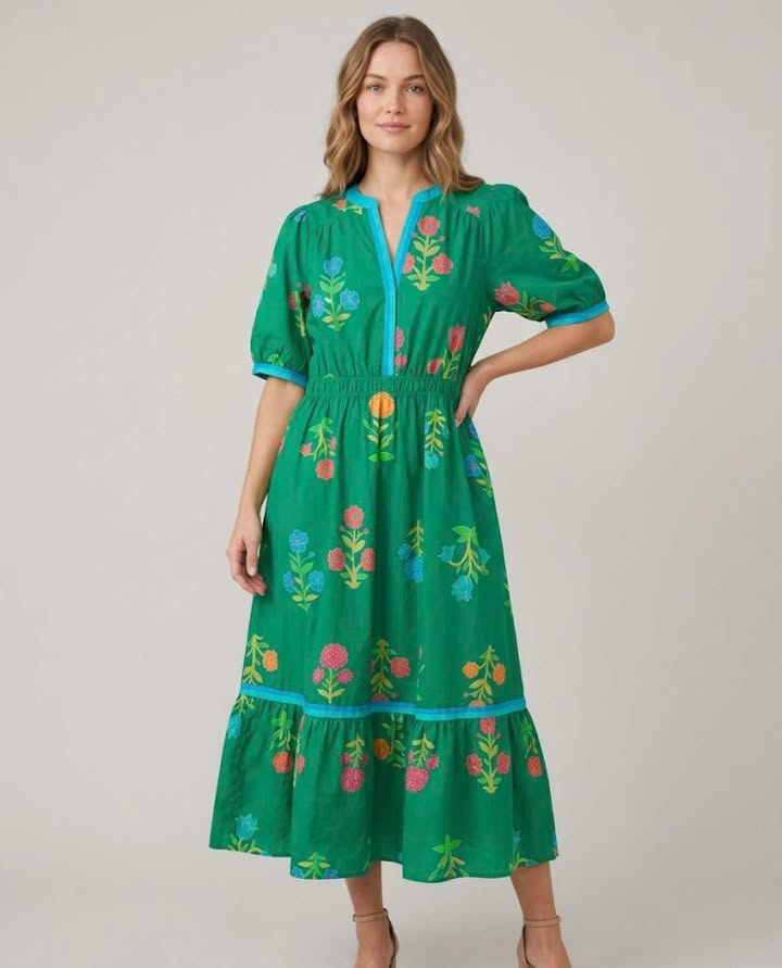 Floral Flourish Dress