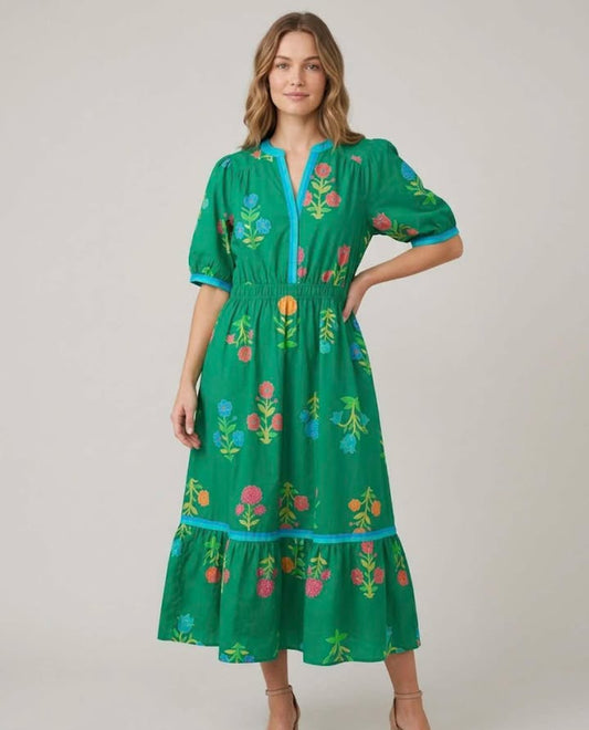 Floral Flourish Dress