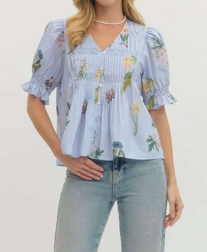 Pretty Pansy Top