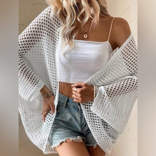 Cozy crochet cardi