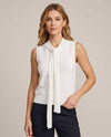 Preppy White Sweater