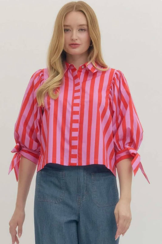 Bold Stripe Top