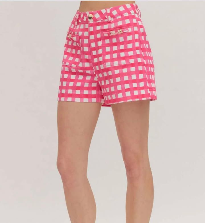 Sweet Gingham Shorts