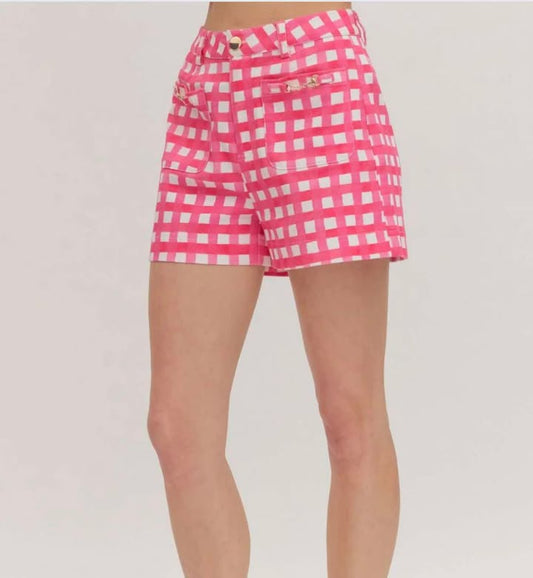 Sweet Gingham Shorts