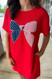 Coquette Patriot Dress
