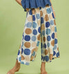 Blue Mix Dot Pants