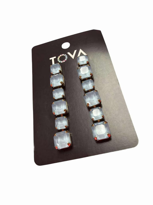 TOVA x Baby Blue Drop Earrings