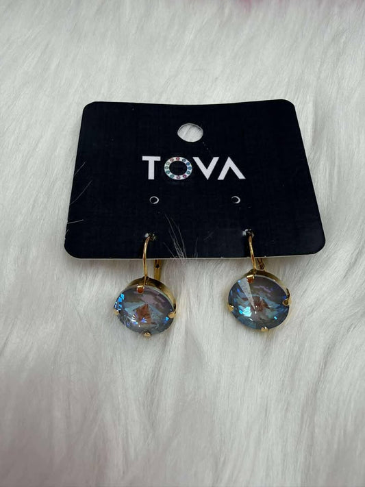 TOVA x Sky Blue Dangle Earrings